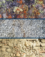 full frame stone background