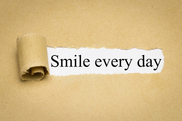 Smile every day