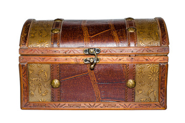 Old wooden chest