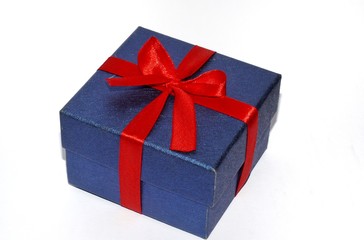 Obraz premium Gift isolated on white background