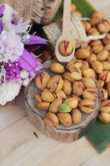pistachio nuts at salt baked is tasty