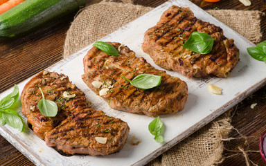 Grilled meat