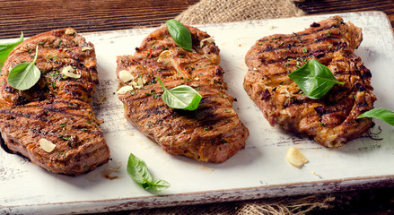 Grilled meat