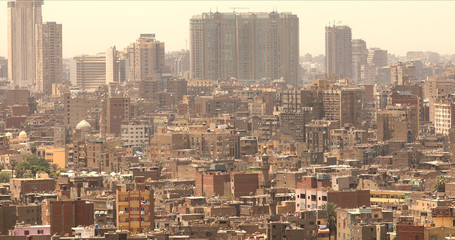 Cityscape of Cairo, Egypt