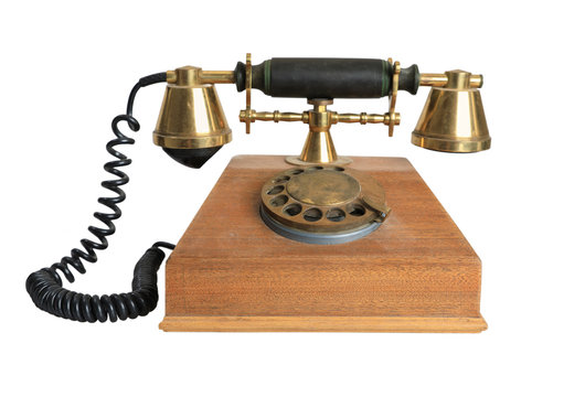 Vintage telephone receiver