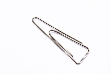 Obraz premium Top view of Paper clip