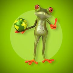 Fun frog