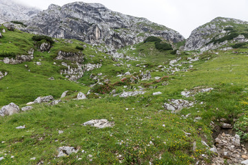 Alpenlandschaft in Bayern