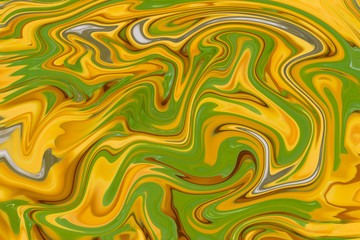  Beautiful pattern of green and yellow