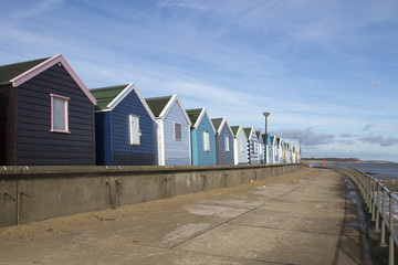 Beach Huts, Southwold, Suffolk, England