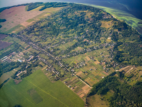 Aerial cityscape