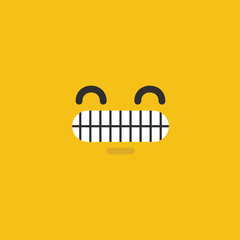Emoji emoticon character background
