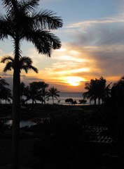Fototapeta na wymiar Maui Sunset