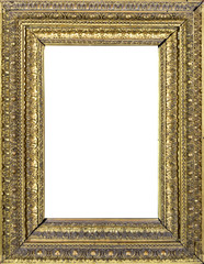 Cornice dorata con decorazione barocca © Francesco