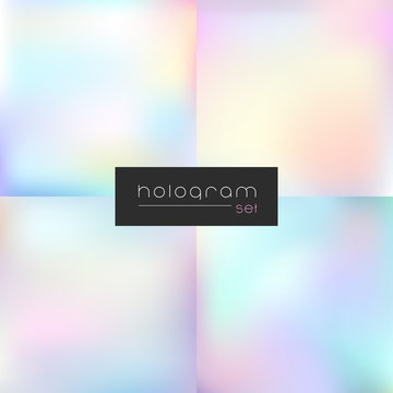 Hologram light gradient set