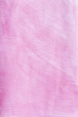 Pink painted paper