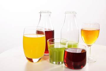 Fresh fruit juice to quench thirst