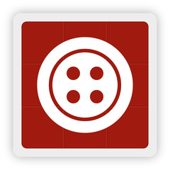 Red Icon Schaltfläche - Knopf