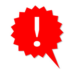 Obraz premium Aktion - Ausrufezeichen