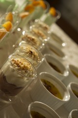 Desserti in bicchierini