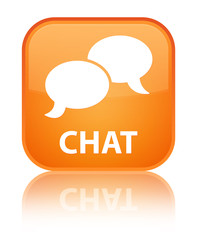 Chat special orange square button