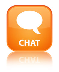 Chat special orange square button