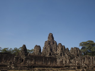 Fototapeta na wymiar Bayon, Cambodia
