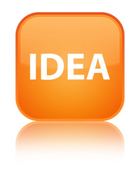 Idea special orange square button