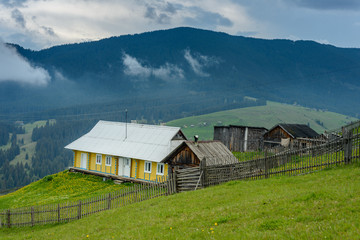 Village house in the mountains
