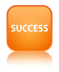 Success special orange square button