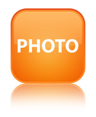 Photo special orange square button