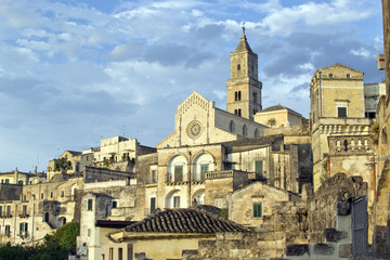 Fototapeta na wymiar Matera - La Civita