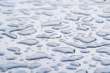 Rain Drop on the Table