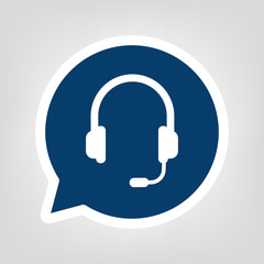 Sprechblase Headset