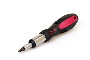 Hand tools for repair and installation: screwdriver with interchangeable tips