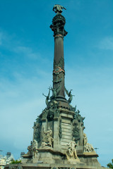 column of columbus, barcelona