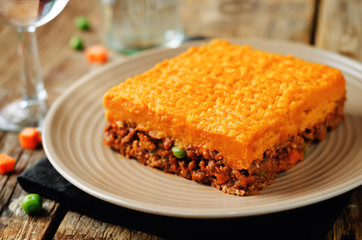 Sweet potato Shepherd's pie