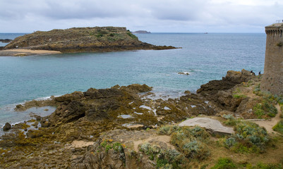 Fototapeta na wymiar Golf von Saint-Malo