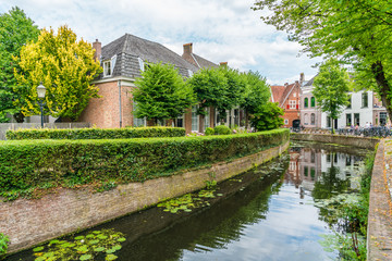 Fototapeta na wymiar The Old Center of the town of Amersfoort