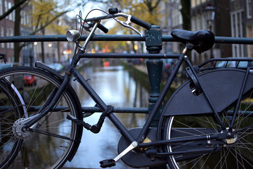 Fototapeta na wymiar vélo amsterdam