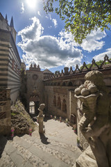 Italia,Emilia Romagna,Appennino,la Rocchetta Mattei,