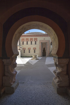 Italia,Emilia Romagna,Appennino,la Rocchetta Mattei,