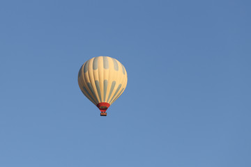 Hot Air Balloon Over Goreme Town