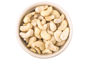 Cashews in a pot