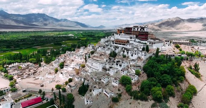 Thiksay Gompa or Thiksay Monastery is a gompa affiliated with the Gelug sect of Tibetan Buddhism.