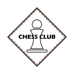 Chess logo in vector