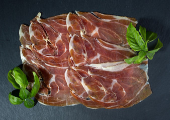 Prosciutto ham
