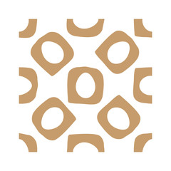 Egg seamless pattern in flat style
