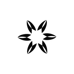 Abstract logo in simple style