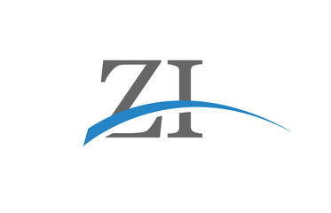 ZI Initial Logo for your startup venture